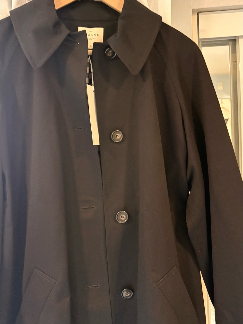 NWT Sézane Clyde Trench Coat - Women - Picture 6 of 7